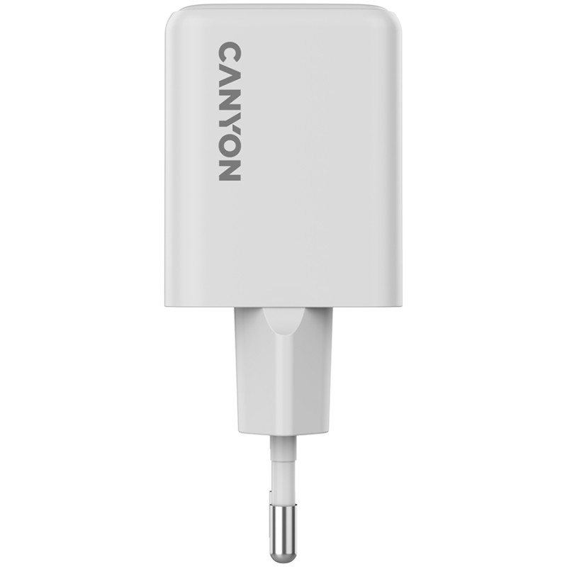 Зарядно Canyon 220V USB-C/C 35W 35CC бял