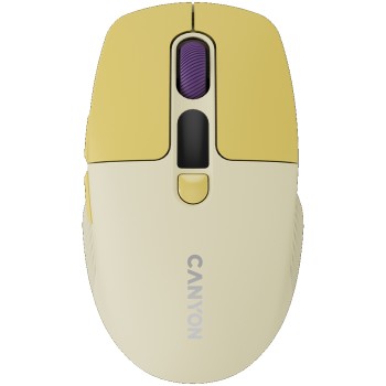 Безжична мишка Canyon MW-26, жълт