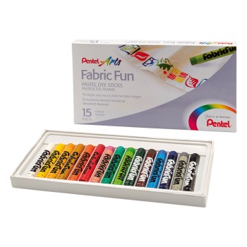 Текстилни пастели Pentel Arts 15 цвята