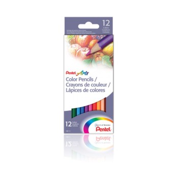 Цветни моливи Pentel Arts 12 цвята