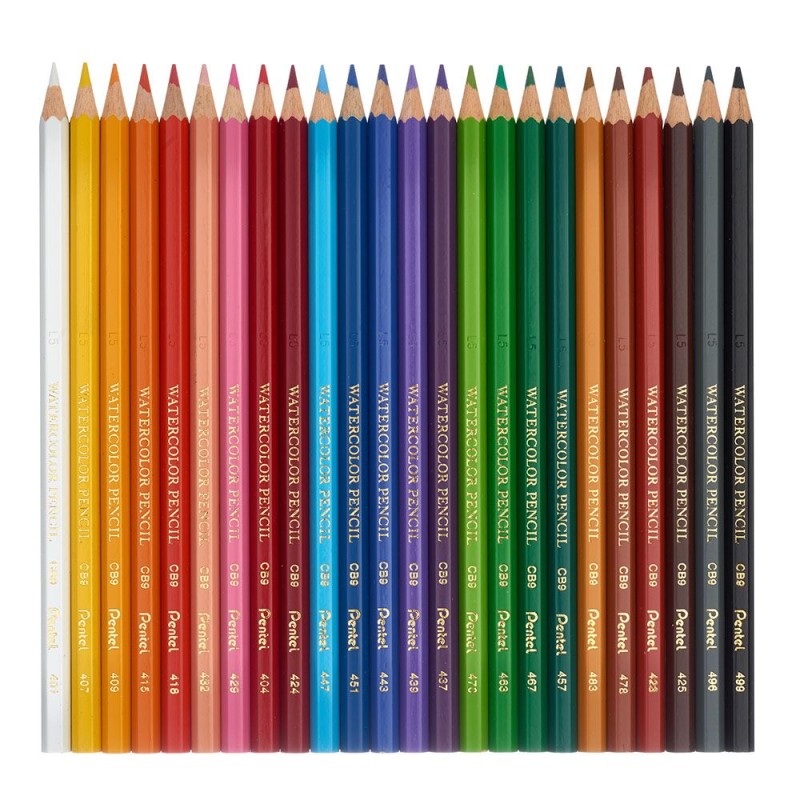 Акварелни цветни моливи Pentel Arts 24цв