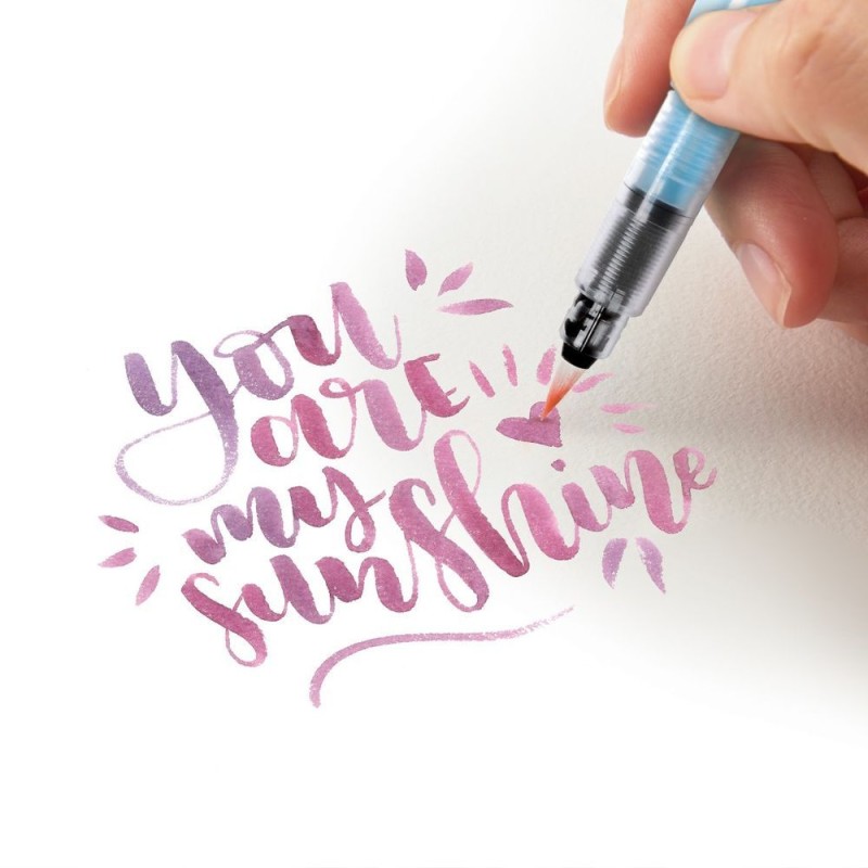Комплект за акварел Pentel Aquarell