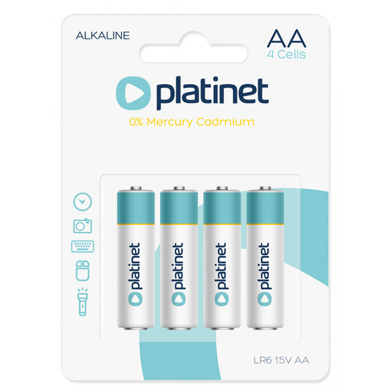 Алк. батерии Platinet AA/LR6 оп4
