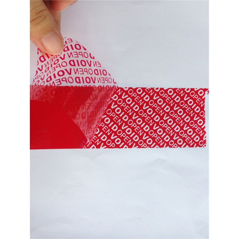 Тиксо Secure tape void 35/33 червено