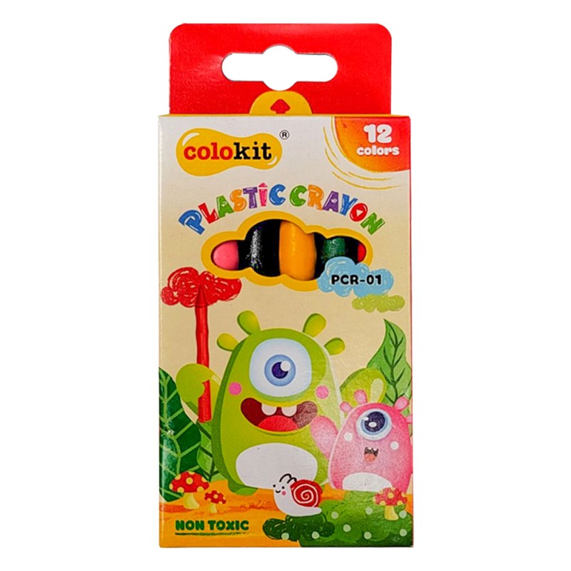 Восъчни пастели Colokit PCR-01 12 цвята
