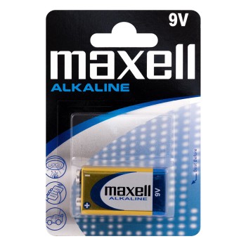 Алк. батерия Maxell 6LR61 9V бл.1