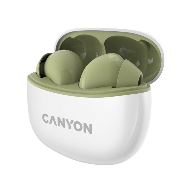 Безжични слушалки тапи Canyon TWS-5 злн.