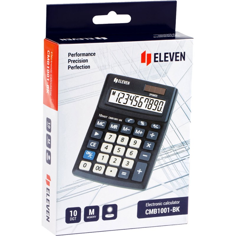 Калкулатор Eleven CMB 1001BK 10разр чрн