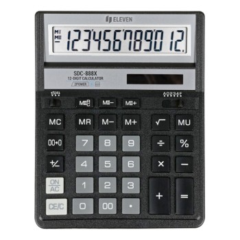 Калкулатор Eleven SDC 888XBK 12разр сив