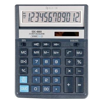 Калкулатор Eleven SDC 888XBL 12разр син