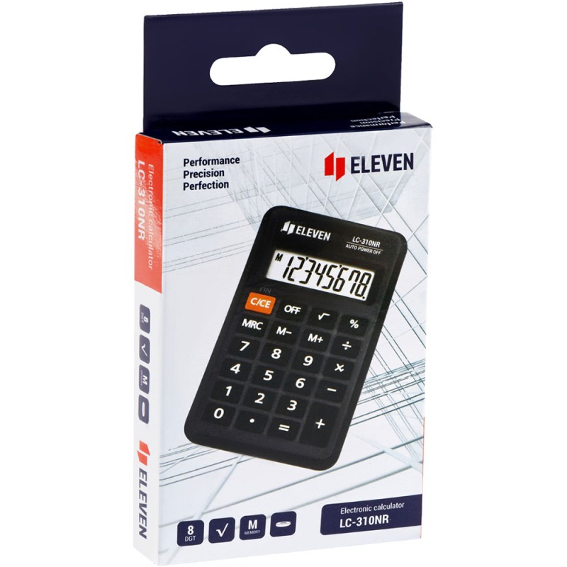 Калкулатор Eleven LC 310NR 8разр джобен