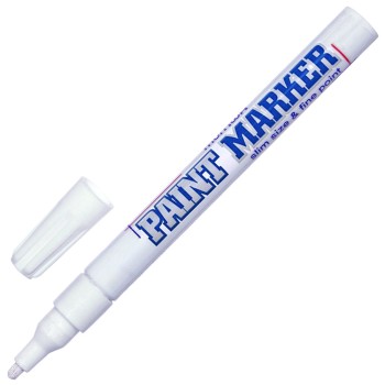 Paint маркер Munhwa 2.0мм объл бял