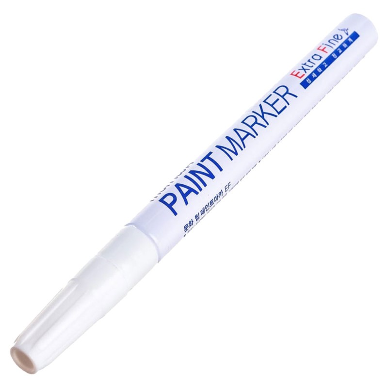 Paint маркер Munhwa 1.0мм объл бял