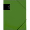 PVC папка с ластик Verde A4 зелен