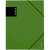 PVC папка с ластик Verde A4 зелен