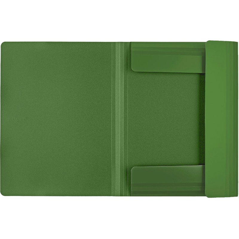 PVC папка с ластик Verde A4 зелен