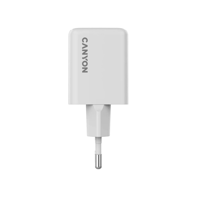Зарядно Canyon 220V USB-C/C 35W 35CC бял
