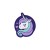Велкро значка 337/A Purple Unicorn