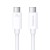 Кабел Baseus USB C-C 1м. бял
