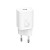 Зарядно Baseus 220V USB-C 25W Quick бял