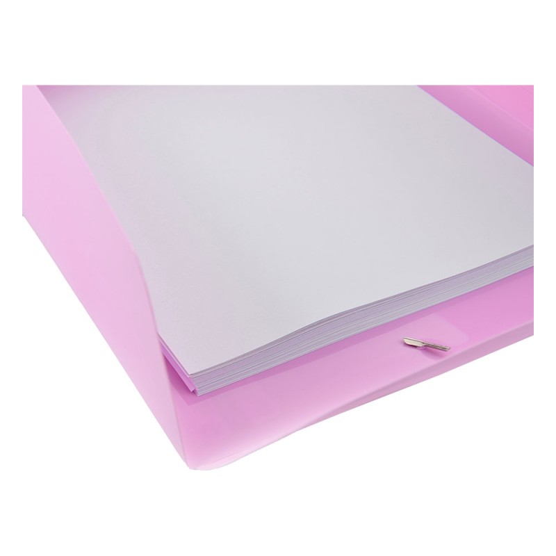 PVC папка с ластик OfBox Maxi+ лилав