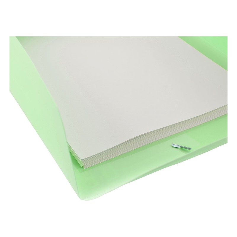 PVC папка с ластик OfBox Maxi+ зелен