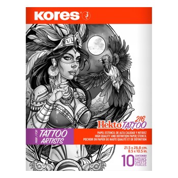 Хартия за татуировки Kores 10 листа