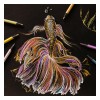 Цветни моливи Kores Metallic 12цв дълги