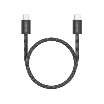 Кабел Canyon 60MG USB C-C 60W 1м Черен