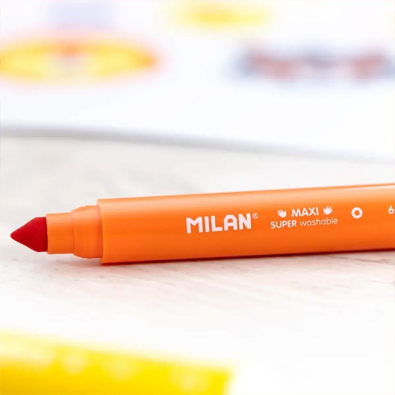 Флумастери Milan Maxi 12 цвята