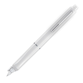 Писалка с механизъм Writech + 5 патрочета, бяла