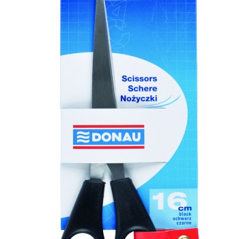 Ножица Donau 16cm, черна