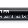 Акрилен маркер Staedtler Lumocolor 349, гълъб.сиво 85