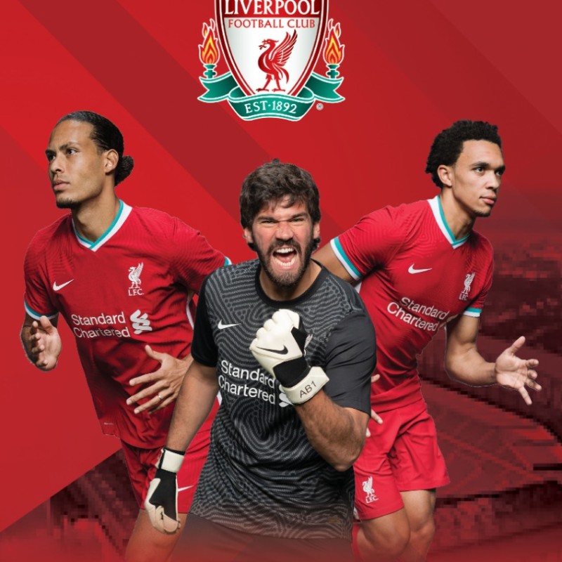 Тетрадка FC Liverpool, А4, широки редове, 54л