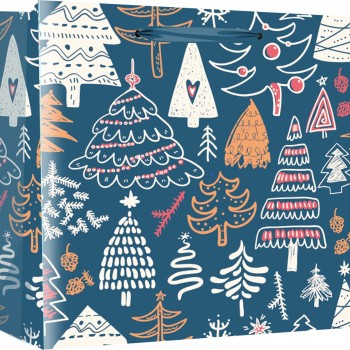 Подаръчна торбичка XMAS Small, 71131, 4 х 14 х 6.5 cm