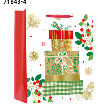 Подаръчна торбичка XMAS Large, 26x32x12 cm, 71843