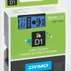 Етикети Dymo D1 Stand, 19mmх7m,черен текст/бял фон