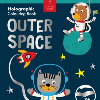 Книжка за оцв. Creative с холографски ефект, 75332
