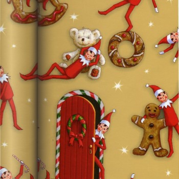 Опаковъчна хартия Creative, 200x70cm, XMAS Kids