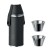 Джобна бутилка 230ml с 2 чаши x 20ml