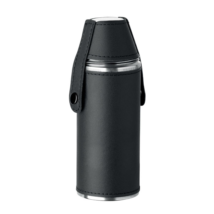 Джобна бутилка 230ml с 2 чаши x 20ml