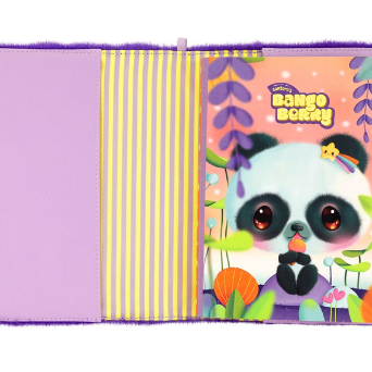 Бележник Bangoberry Pally Panda, плюшен