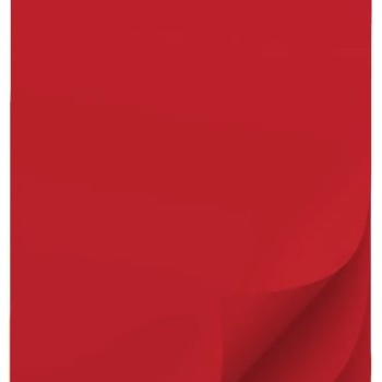 Цветен картон B1, 70x100cm, 220g, 10 листа, ЧЕРВЕН