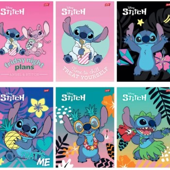 Тетрадка Street А4, ШР с полета, 54 листа, LILOSTITCH