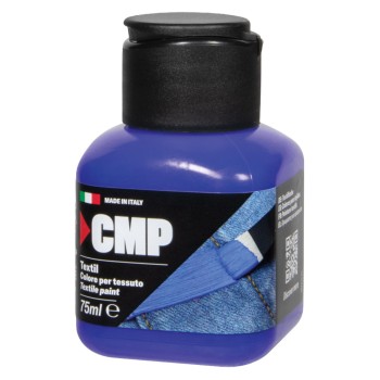 Текстилна боя Ultramarine, 75 мл, бутилка (Кашон - 6 броя)