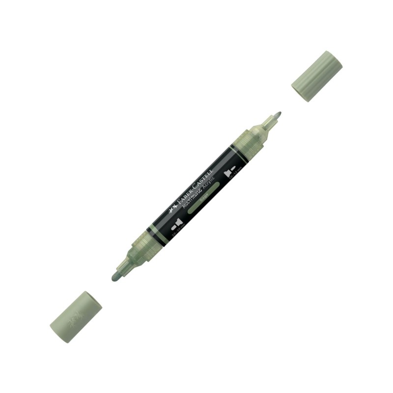 Faber-Castell Акрилен маркер Multimark, № 172, сиво-зелен