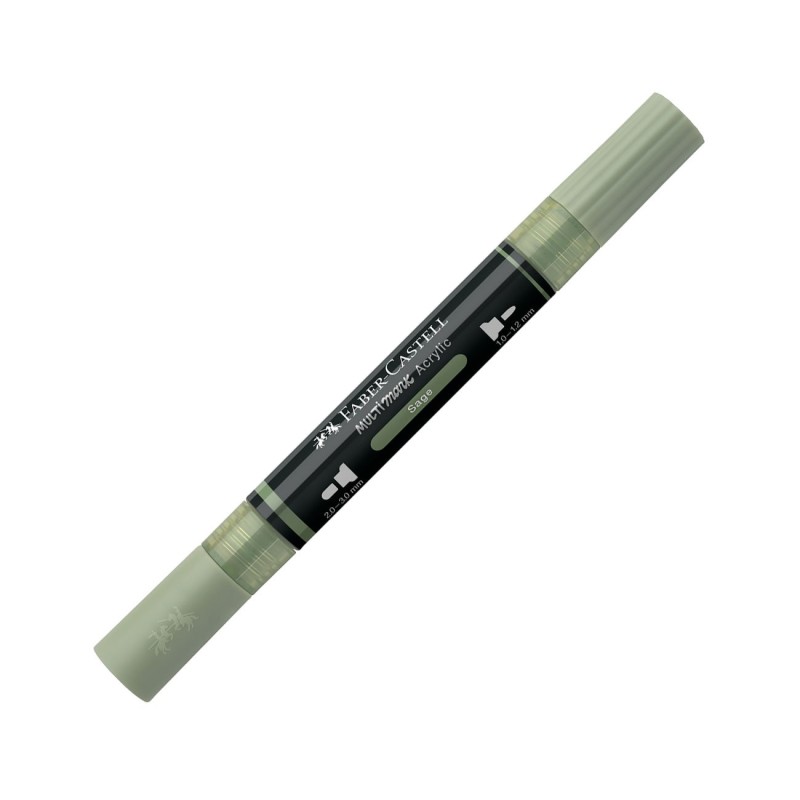 Faber-Castell Акрилен маркер Multimark, № 172, сиво-зелен